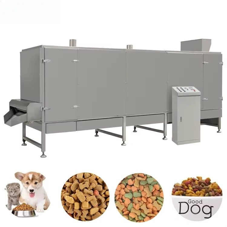 سعة صغيرة التوأم المسمار الحيوانات الأليفة الغذاء الطارد مصنع خط إنتاج أغذية الكلاب