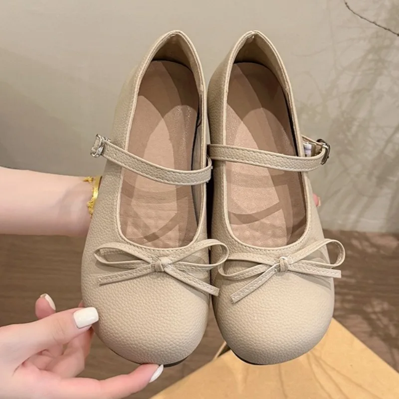 

Bow Women Shallow Soft Loafers Shoes Autumn 2025 Designer Elegant Shoes Fashion Casual Buckle Sneakers Sport Zapatillas De Mujer
