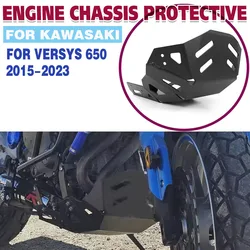For KAWASAKI Versys 650 2015-2023 Versys650 Engine Chassis Guard Protective Cover Lower Skid Plate Belly Pan Frame Protector