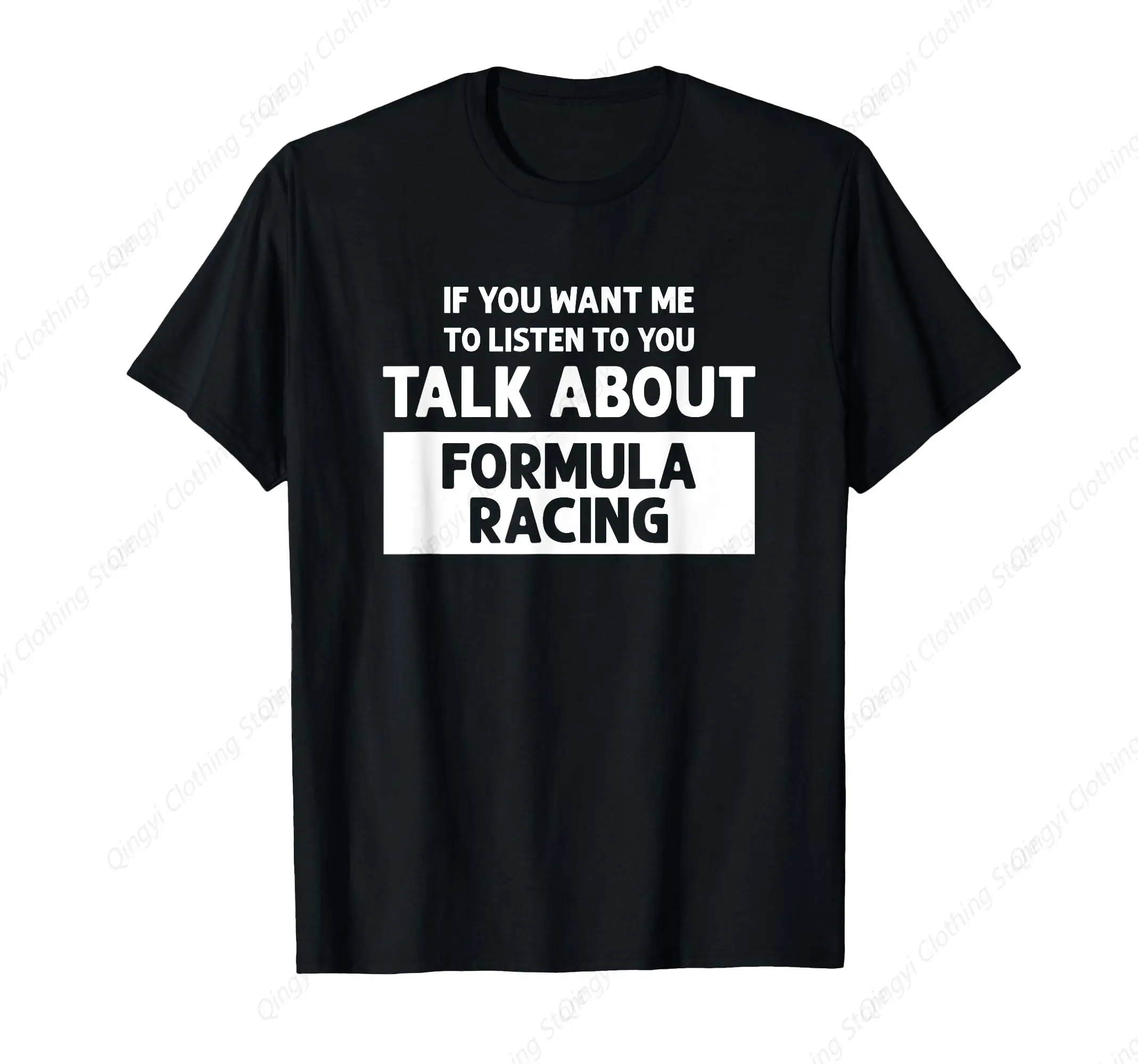 

Talk About Formula Racing - Funny Formula Racing T-Shirt