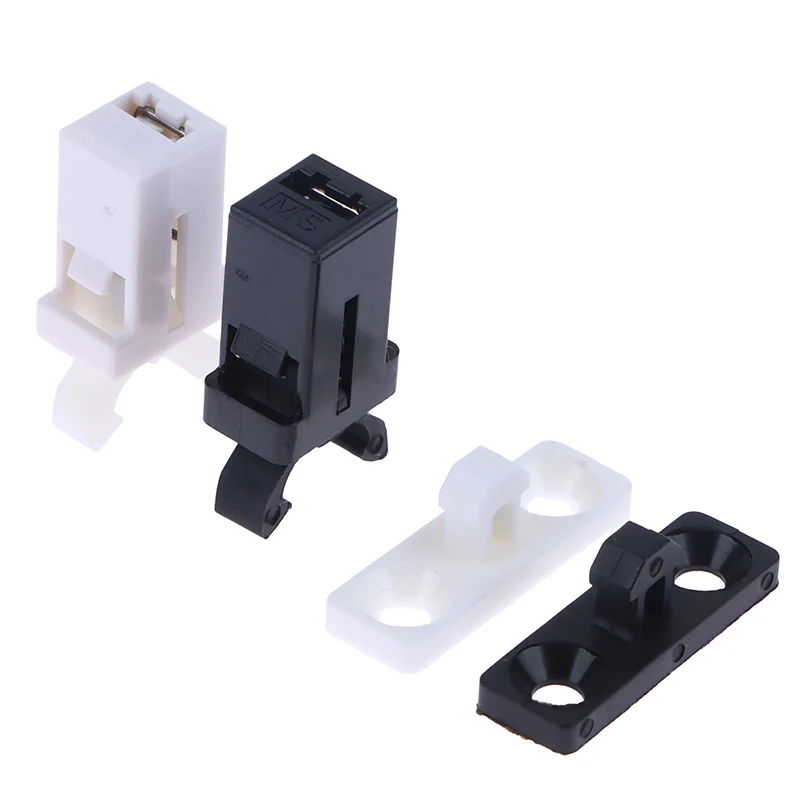 10pcs Self-Locking Switch Replacement Trash Can Plastic Lock Catch Compatible Lid Bin Latch Repair Clip