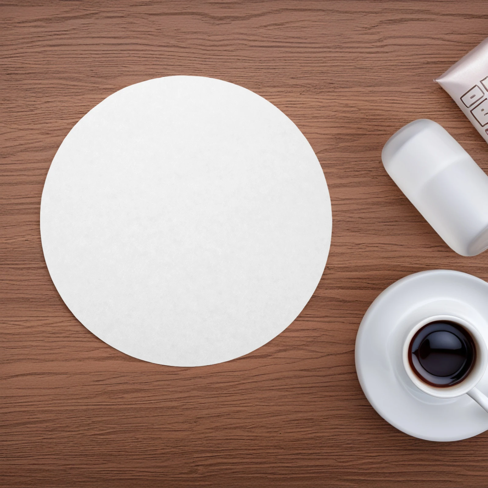 

100 Lightweight Blank Round Xuan Paper Sheets Ideal for Calligraphy Watercolor Ink Chinese Projects