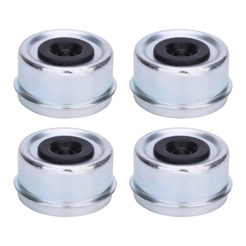 

A2BF Set Of 4 Trailer Bearing Dust Caps with Plugs for 2000 to 3500 Pound Wheel Hubs