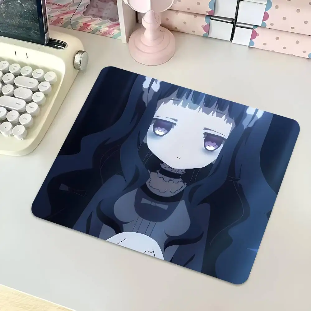 1pc Hardgore Alice Anime Characters Small Mousepad Keyboard Pad Laptop Cushion Non-slip Deskpad