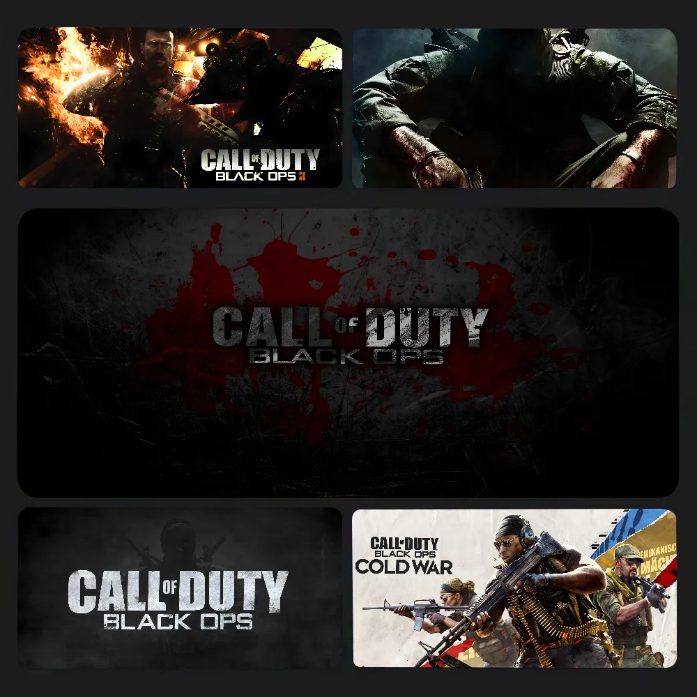 1pc HOT Call Of Duty Black Ops 6 Non-slip Mouse Pad Suitable For Office Computers Laptops E-sports Game Desk Mats XXL Keyboard