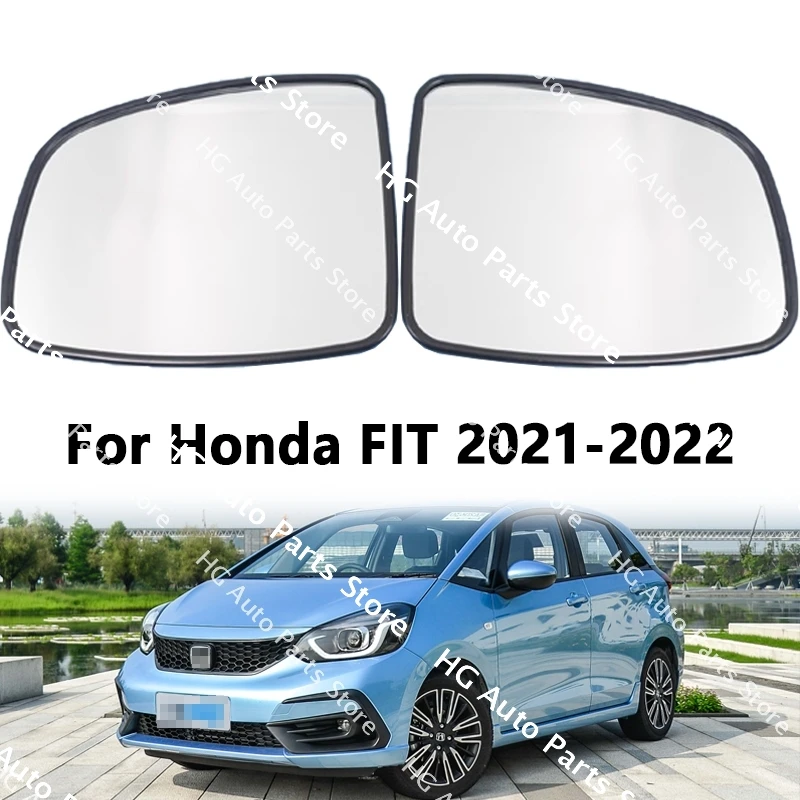 

Для Honda Fit 2021-2022 Автомобильные аксессуары Внешние задние края Боковое зеркало Линза Дверное крыло Зеркала заднего вида Стекло без подогрева