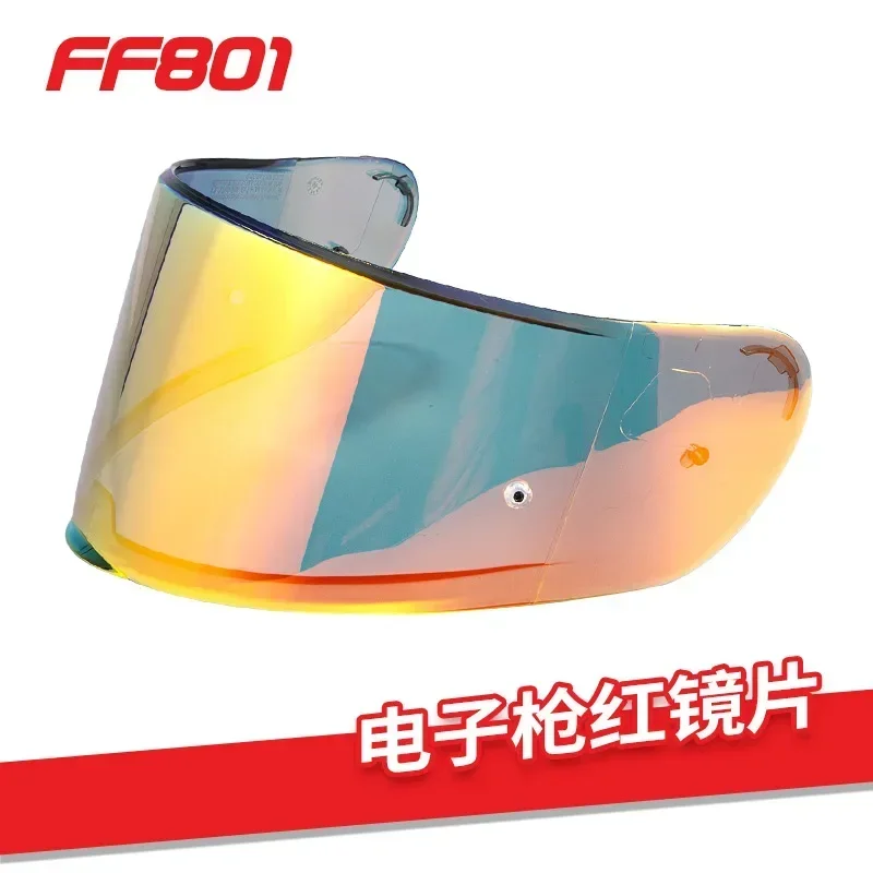 LS2 Helmet Original Factory Manager Lenses FF397/801 Electroplated Silver Tan Lenses Sun Protection Lenses