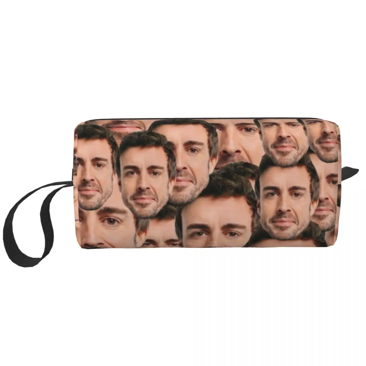 Travel Alonso Hoofd Toilettas Schattige Fernando Sportwagen Make-Up Cosmetische Organizer Voor Vrouwen Schoonheid Opslag Dop Kit Box