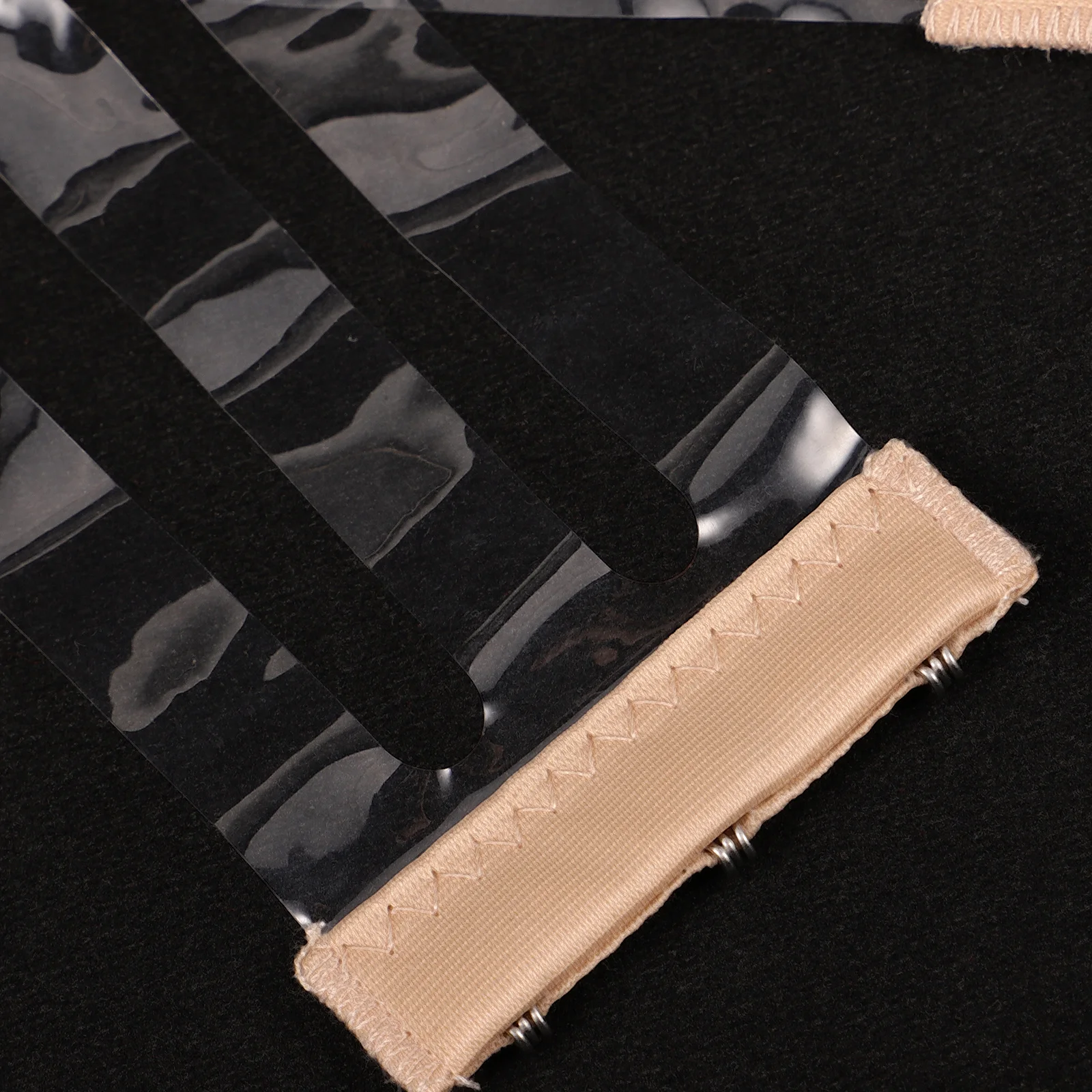 

Invisible Bra Extender 3 Hook Women's Polyester Elastic Strap Bra Extension Comfortable Back Buckle Clip Plus Size Lingerie