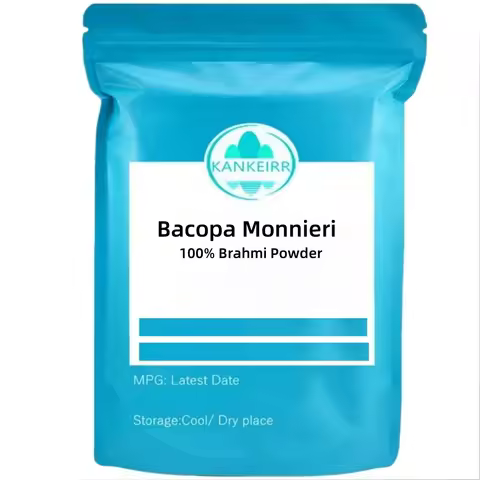 Global Customized Brahmi Bacopa Monnieri Extract Powder Inner Pack Double Deck Plastic Bags for Global Distributors