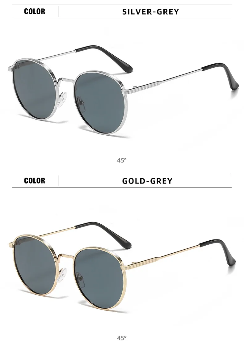 Neue trendige Sonnenbrille mit ovalem Rahmen im Retro-Hongkong-Stil, UV-Schutz, hochwertig und stilvoll 3220 – Detail 10