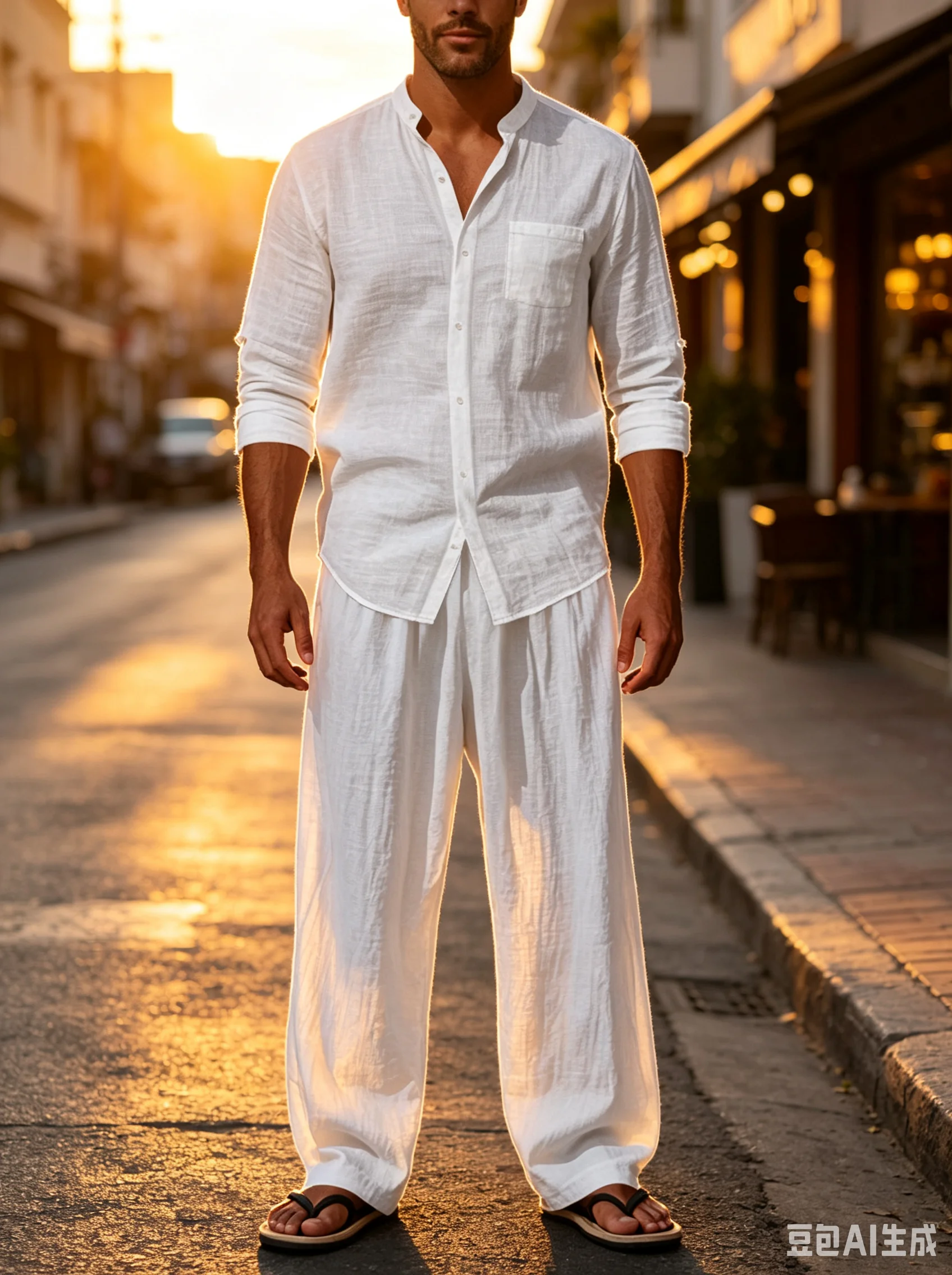 남성 만다린 칼라 버튼다운 투피스 세트 통기성 있는 텍 - Linen Shirt Breathable 리뷰 및 가격
