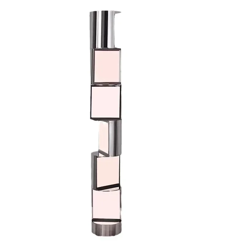 

Оригинальный дизайнерский вращающийся высококачественный роскошный напольный светильник из нержавеющей стали с имитацией мрамора, арт-лампа для вестибюля отеля, гостиной