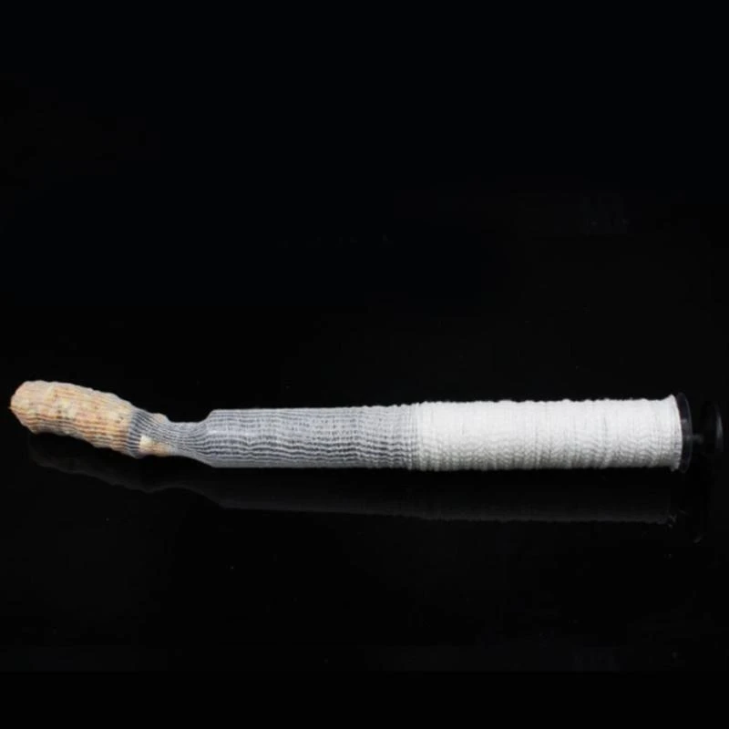 M5TC PVA Mesh Baits Bags with Funnel&Plunger Water Dissolving PVA Narrow Mesh Tube Net