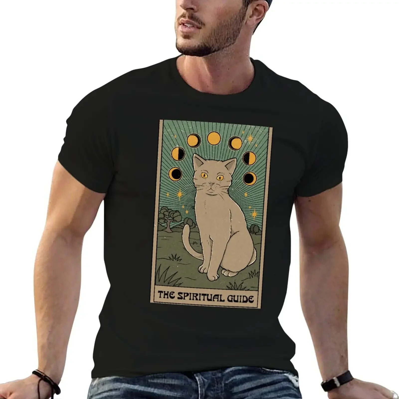 The Spiritual Guide T-Shirt tees quick-drying vintage new edition cotton t shirt men