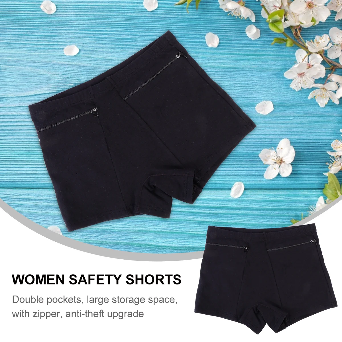 

Anti-Theft Women Safety Shorts High Waist Body Shaping Underwear Breathable Hygroscopic Lady Underpants Elastic Security Pants