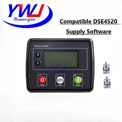 ์๋ก์ด 4520 ํธํ ์๋ณธ DSE4520 MKII ์ปจํธ๋กค๋ฌ ํจ๋ ๋์ ค ๋ฐ์ ๊ธฐ ์๋ ์ฃผ์ ์ ์ค๋ฅ ์ ์ด ๋ชจ๋