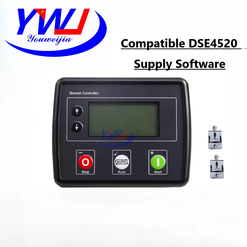 New 4520 Compatible Original DSE4520 MKII Controller Panel Diesel Generator Auto Mains Failure Control Module