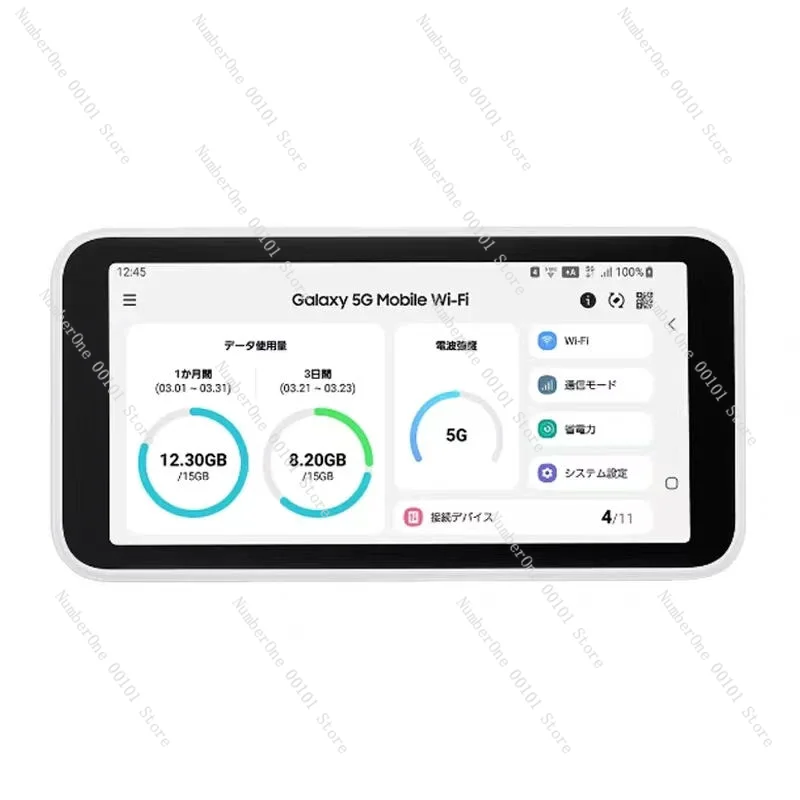 

98 new SCR01 Mobile 5G Pocket WiFi Router with Firewall VPN & WEP Encryption for SOHO Max 1000Mbps LAN Data Rate