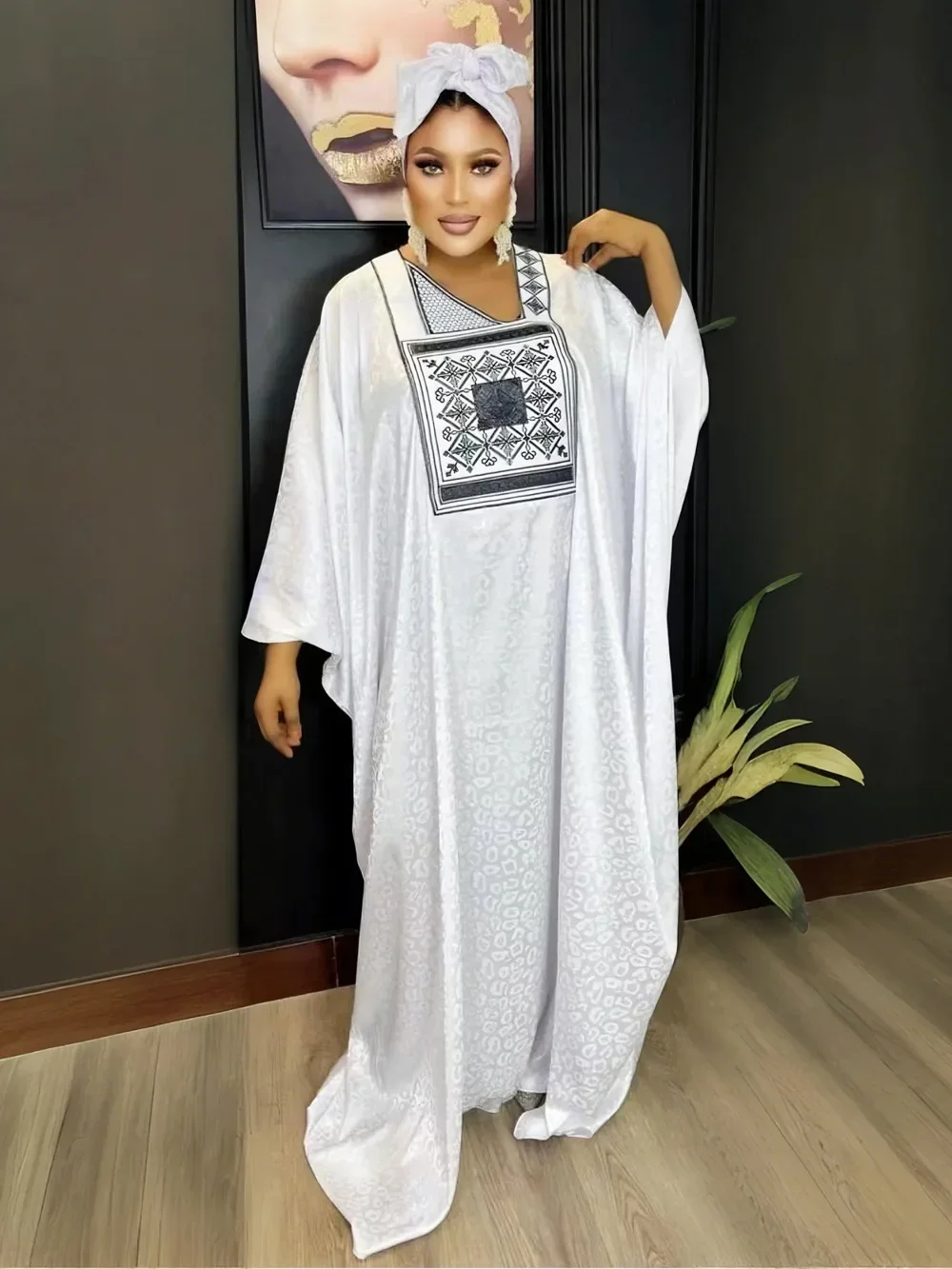 Abayas For Women Dubai Luxury African Muslim Fashion Dress Caftan Marocain Evening Party Dresses Boubou Robe Djellaba Femme 2024