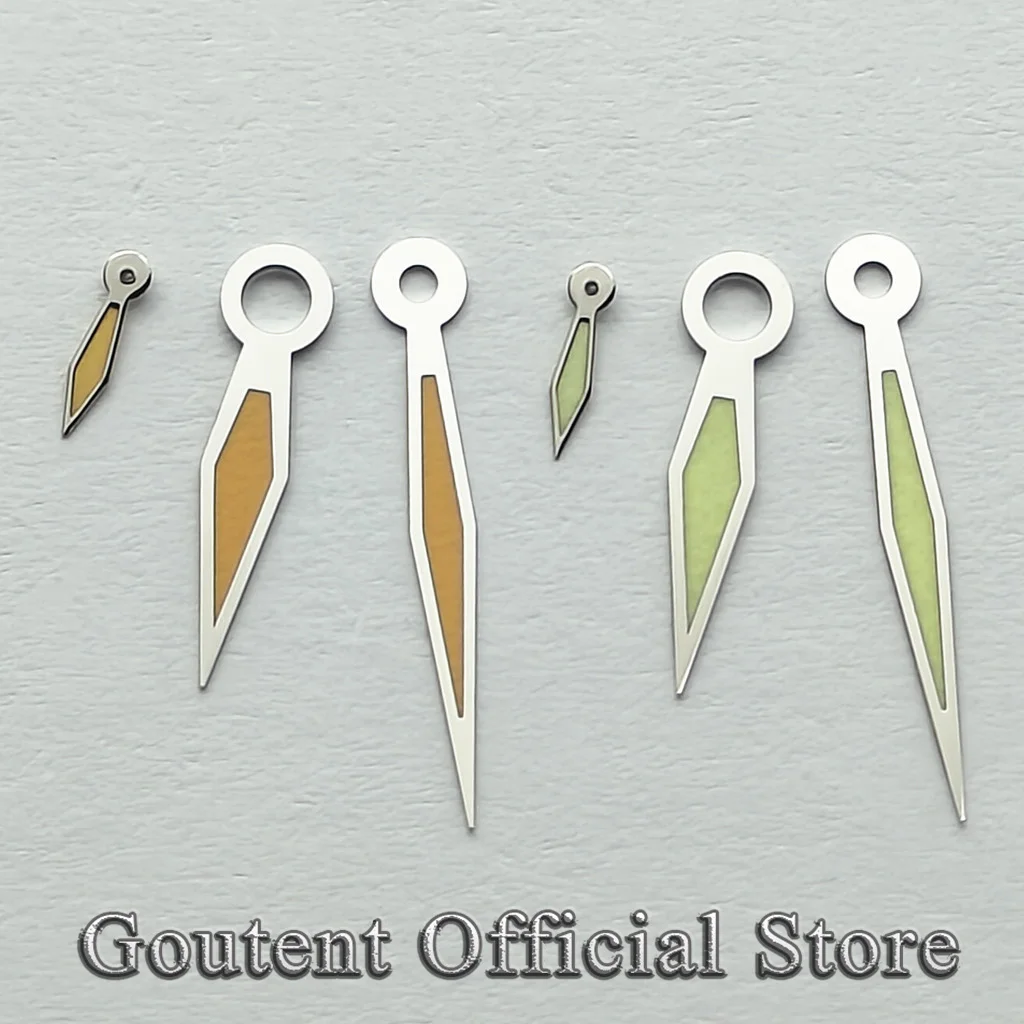 

Gouten новый серебристо-желтый/серебристо-зеленый светящийся подходит для механизмов 6497,6498 ST3600/ST3620.