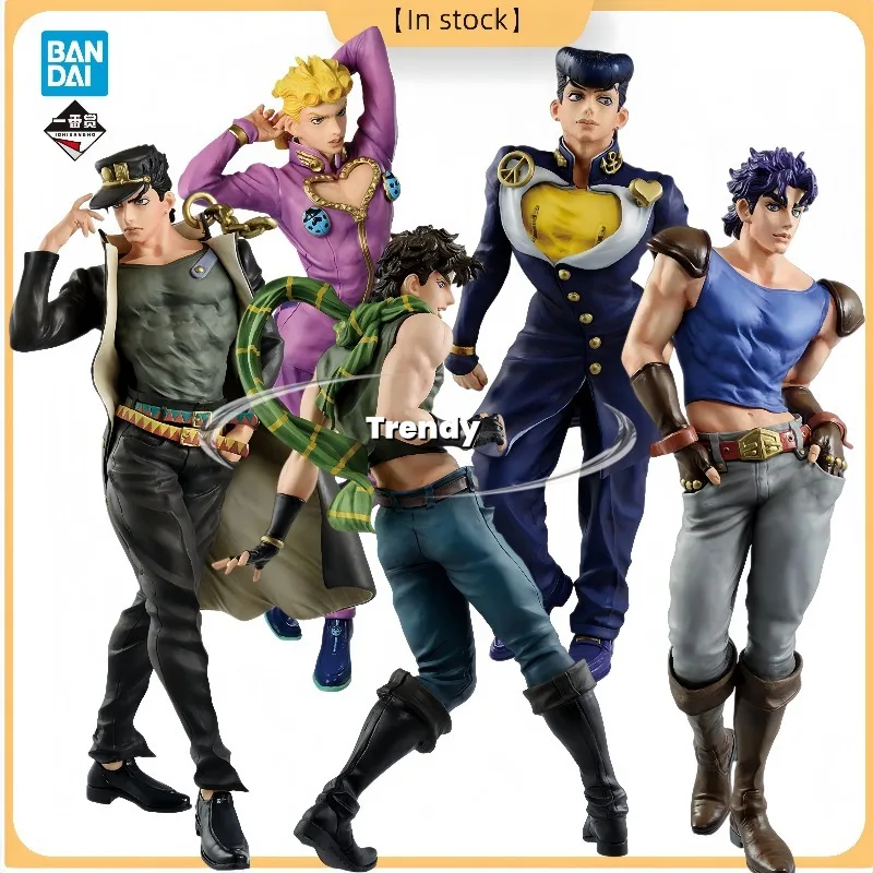 

100% Original Bandai Spirits Ichiban Kuji Jojo No Kimyou Na Bouken Higashikata Josuke Giorno Giovanna Joseph Joestar