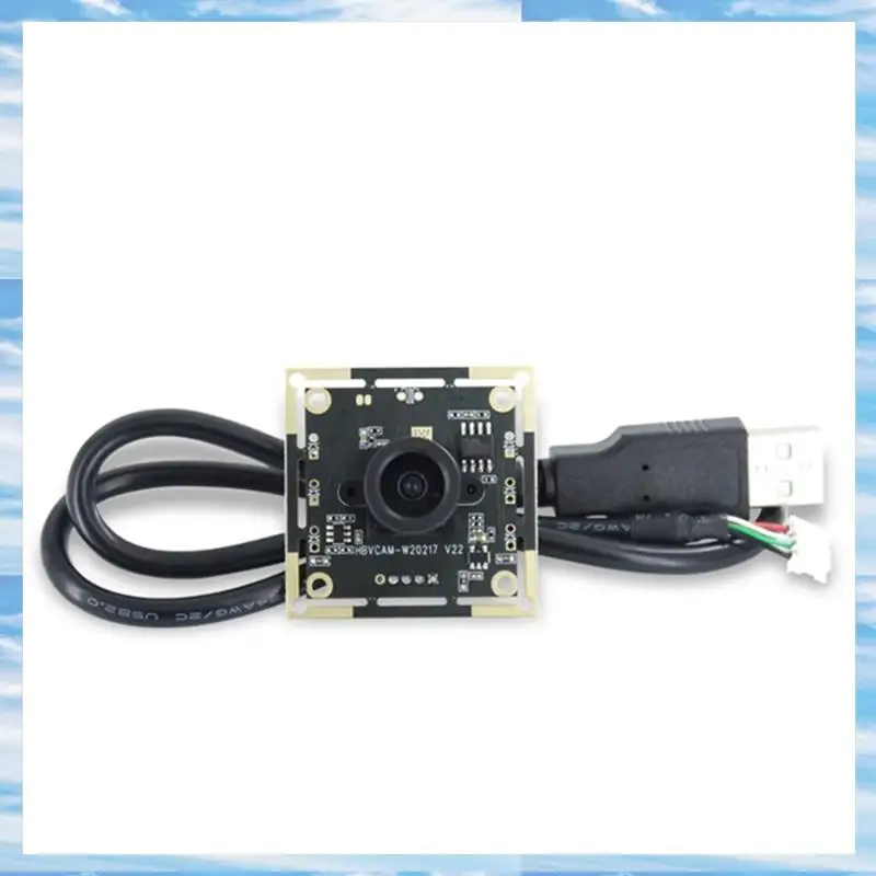 T31C-Camera Module OV9732 1MP 100 Degree MJPG/YUY2 Adjustable Manual Focus 1280X720 PCB Board With 0.5Mcable For Winxp/7/8/10