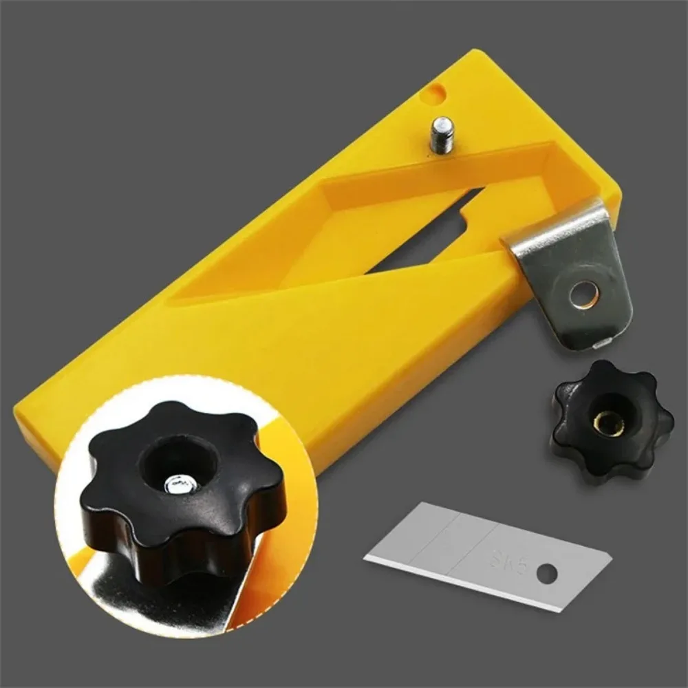 Outil de rabot pour plaques de plâtre, travail de calcul, plat, carré, bord de cloison sèche, chanfrein, scie à main, boîte, coupe-plaques de plâtre