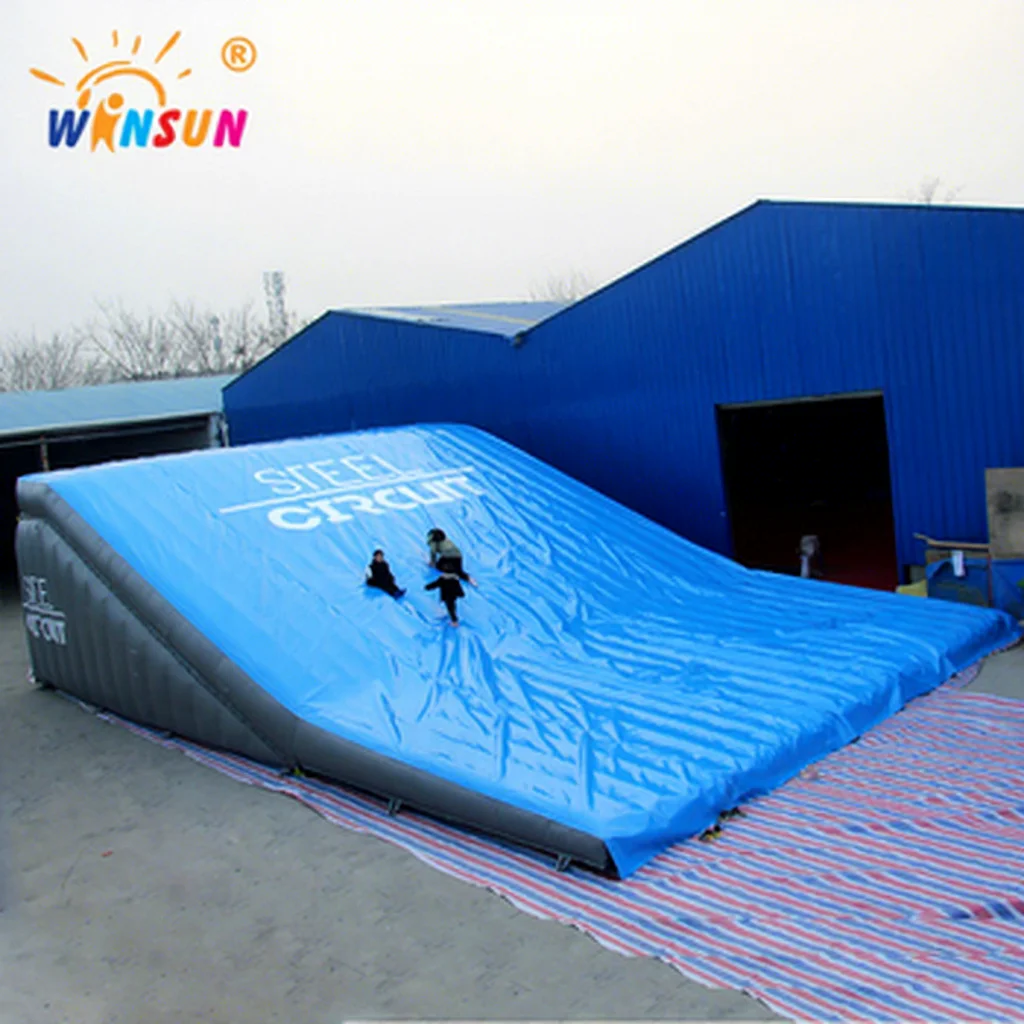 extreme Sport Premium Safe Inflatable airbag Landing/Inflatable Snowboard Stunt airbag