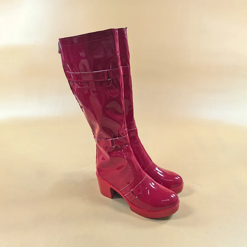 

Yu Косплей Hoshiguma обувь для косплея с режущими краями Хэллоуин униформа вечерние индивидуальные туфли из синтетической кожи для мальчиков и девочек