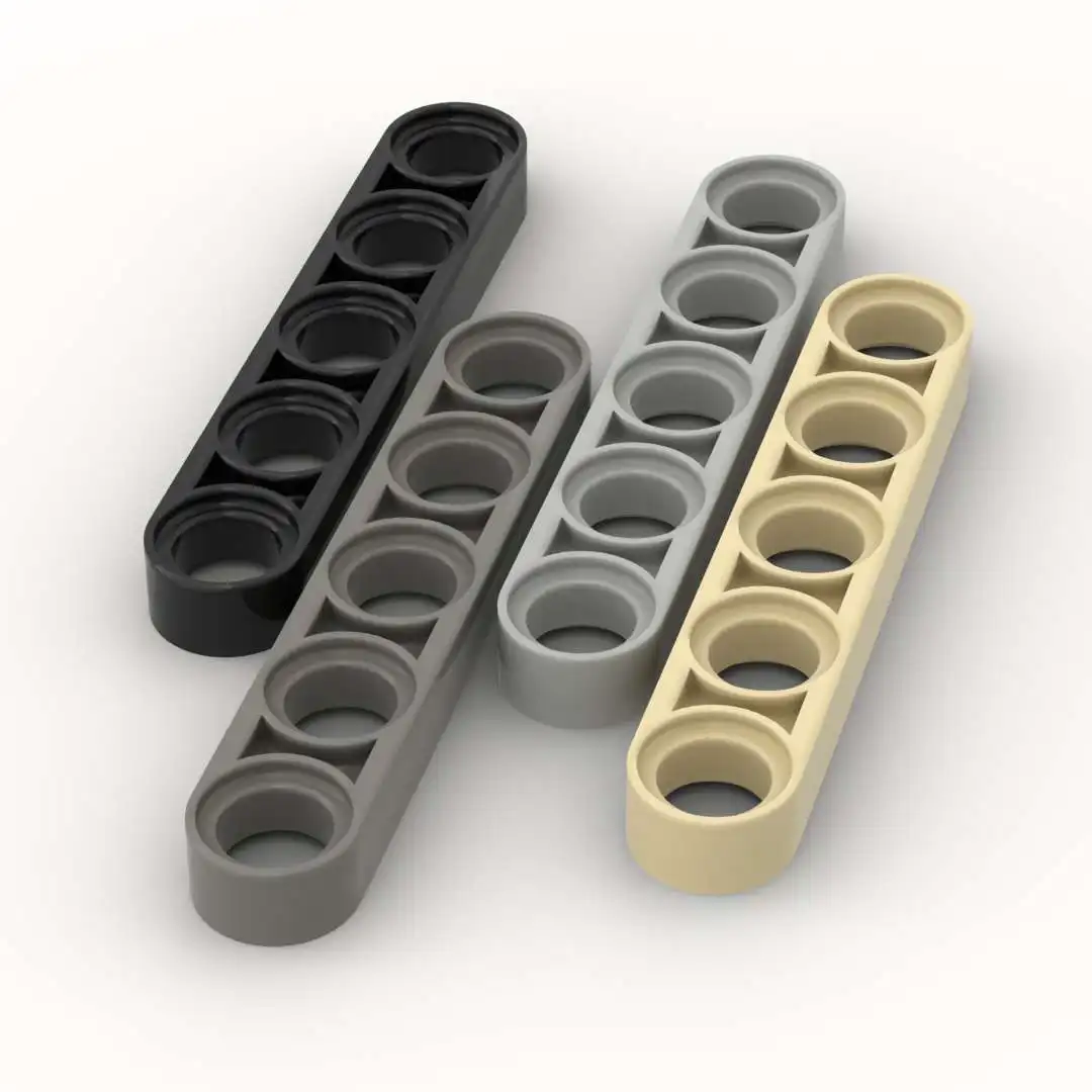 

10PCS Parts Plate 32017 Liftarm Thin 1x5 Connector Building Blocks 100% Compatible DIY Bricks Toys