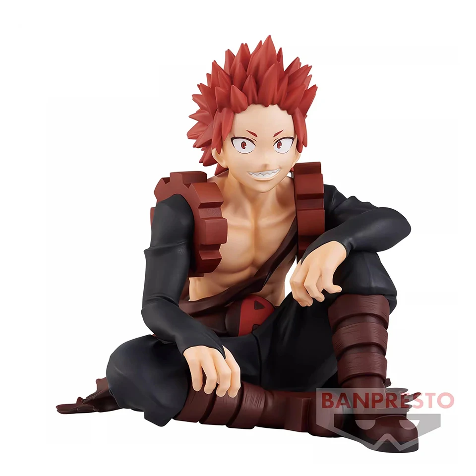 Original Genuine Banpresto My Hero Academia 10cm Kirishima Eijiro Relax Time Vol.5 Action Figure Toys For Kids Gift Model Dolls