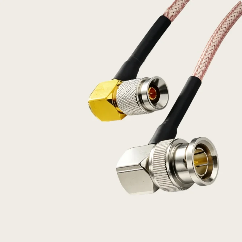75 ohm CC4 bend male adapter 75 ohm BNC bend male RG179 RF coaxial jumper cable 75 ohm