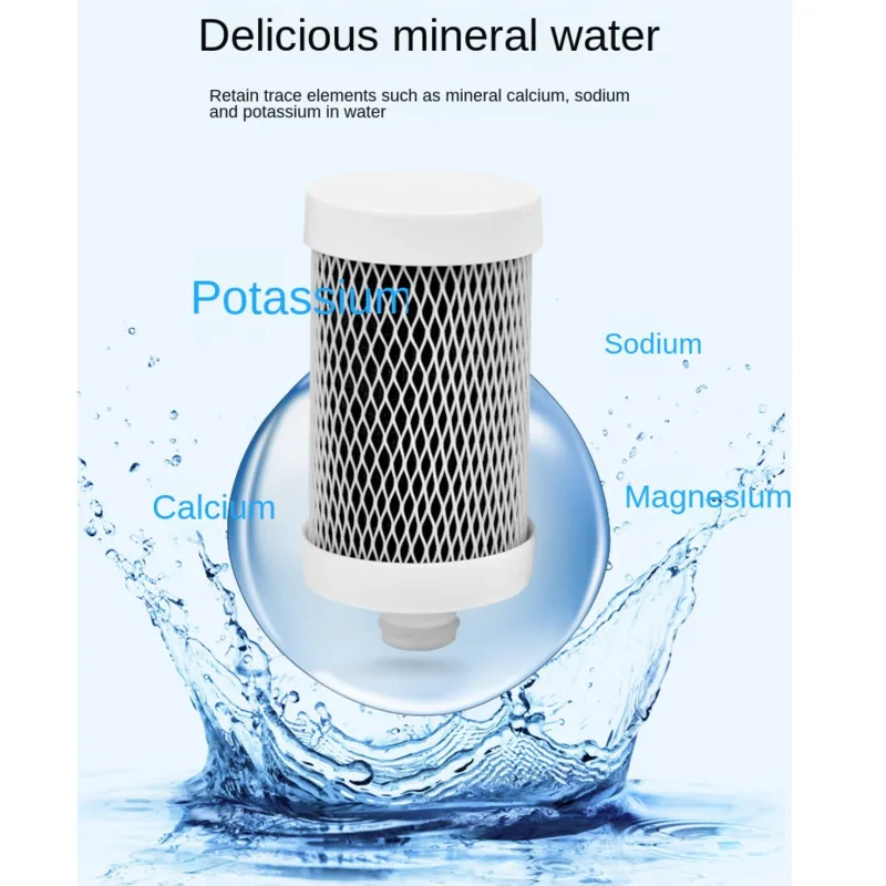 Purificateur d'eau en acier inoxydable, robinet filtrant, percolateur d'élimination de la rouille et des bactéries, rêves de cuisine, adhérence du filtre