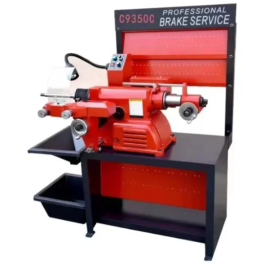 C9350C Car Brake Disc Lathe Machine Vertical brake drum and disc lathe polishing machine