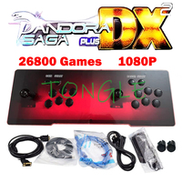 Pandora SAGA Plus DX Arcade Box, Family Game Console, Multiplayer Joysticks, 6 Buttons, Save Function, 26800 in 1, 4 Players
