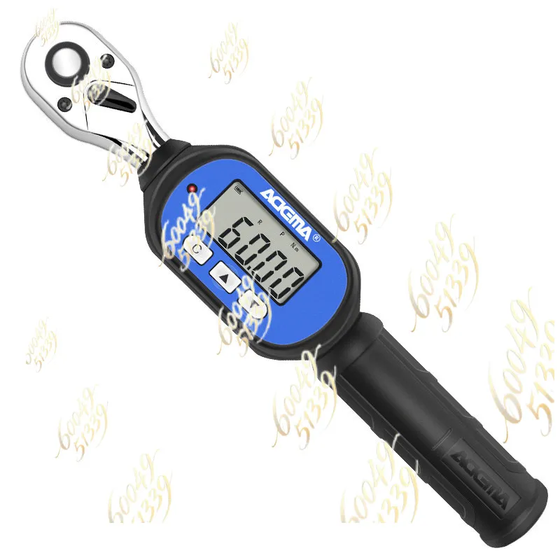 High Precision Adjustable Digital Torque Wrench, Mini Short Handle Torque Spanner for Auto Repair & Scaffolding Installation