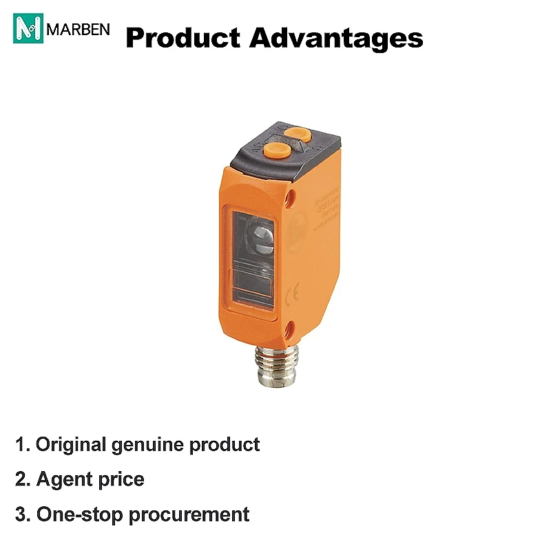 O6H702 Diffuse Reflection Photoelectric Sensor 100mm IO-Link IP67 Industrial Automation Object Detection PNP Position Sensor