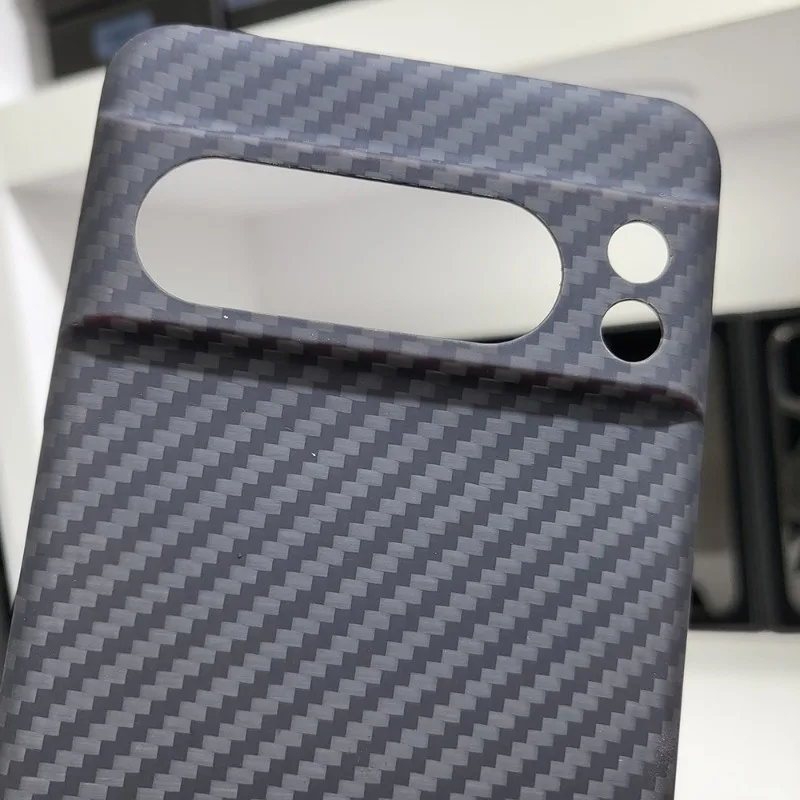 For Google Pixel 8pro Case Carbon Fiber Military Grade Bumpers Armor Cover Aramid Fiber Ultra-thin For Google Pixel 8 5G Case