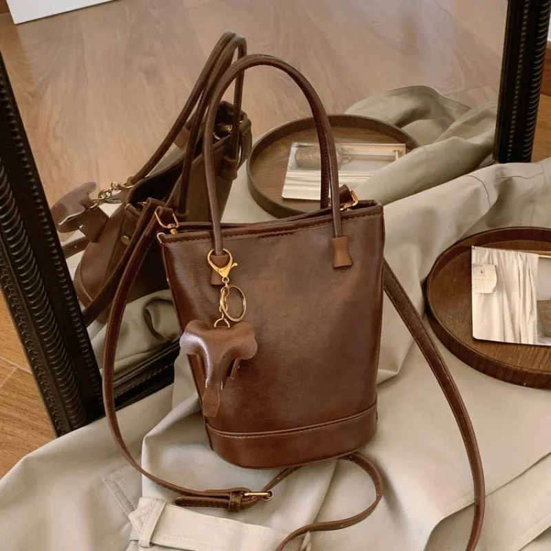 Sac à main en cuir sophistiqué pour femmes, sac à bandoulière de luxe de styliste, fourre-tout classique pour dames