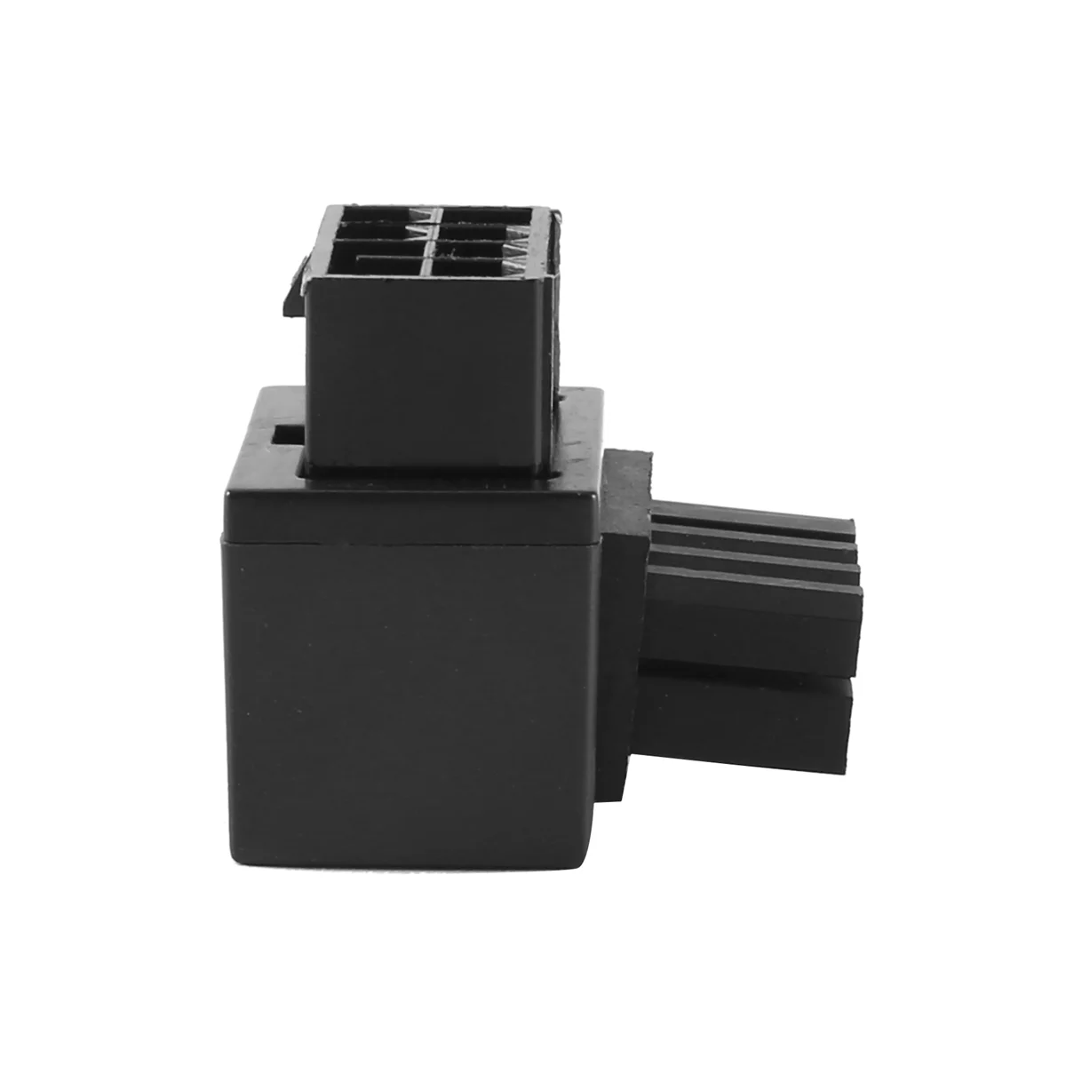 ATX 8Pin Female 90 Degree Angled to 8 Pin Male Power Adapter GPU Power Steering Connector for Graphics Video Card GPU