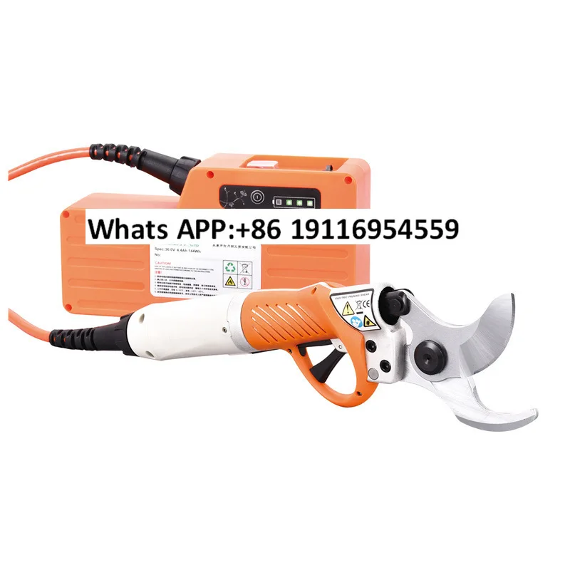 4.5Cm pruning shears handheld garden rechargeable thick branch fruit tree electric pruning shears