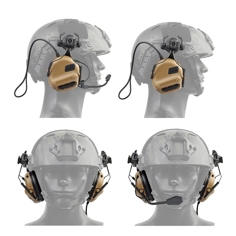 

Mobile Radio Tactical Gen5 Headset Non-picking Noise-Cancelling Headset Militar Helmet Headset Communication PTTAdapter Earphone