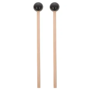 Drum Sticks Wood Mallet Musical Drumsticks Wooden Percussion Glockenspiel Mallets Sticks Instruments Accessories