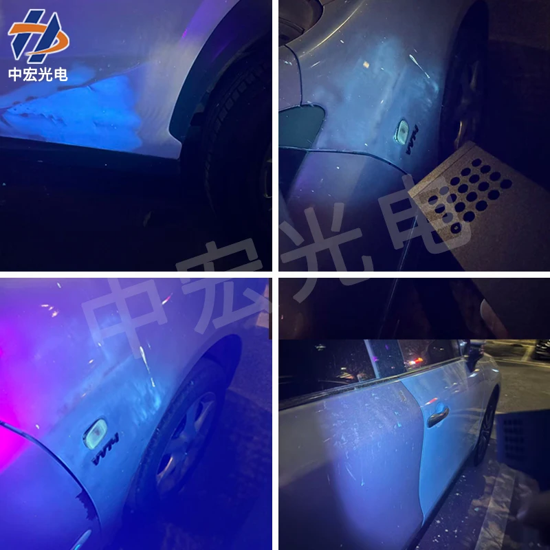 مصباح الأشعة فوق البنفسجية المحمول عالي الطاقة لصيانة السيارات ورقة طلاء معدنية رش LED علاج الحبر تجفيف مصباح الأشعة فوق البنفسجية
