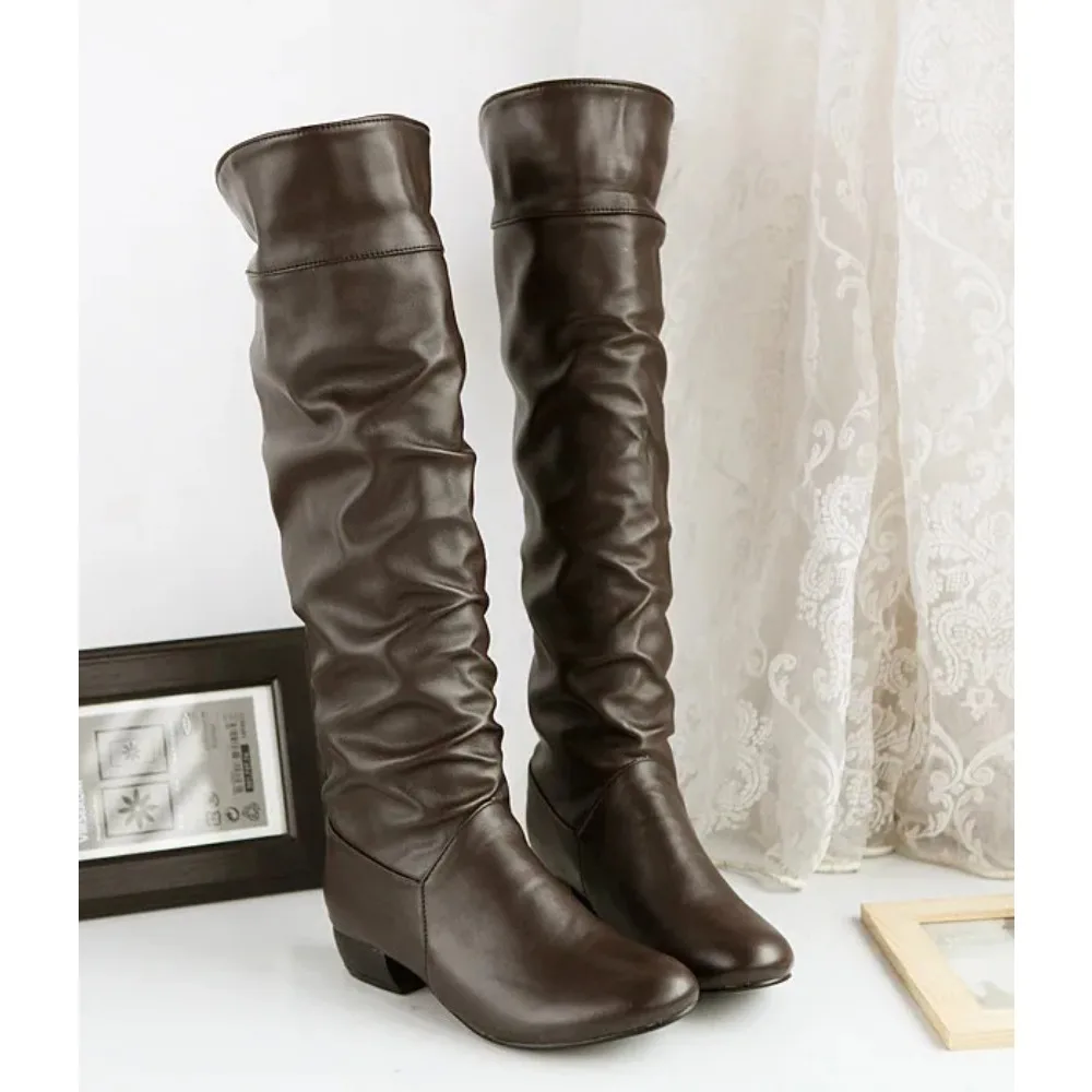 2016 Sale Limited Medium(b,m) Winter Boots Botas Mujer Big Size 34-43 Shoes Women Dance Boots Fashions New Outono Colour 1-7