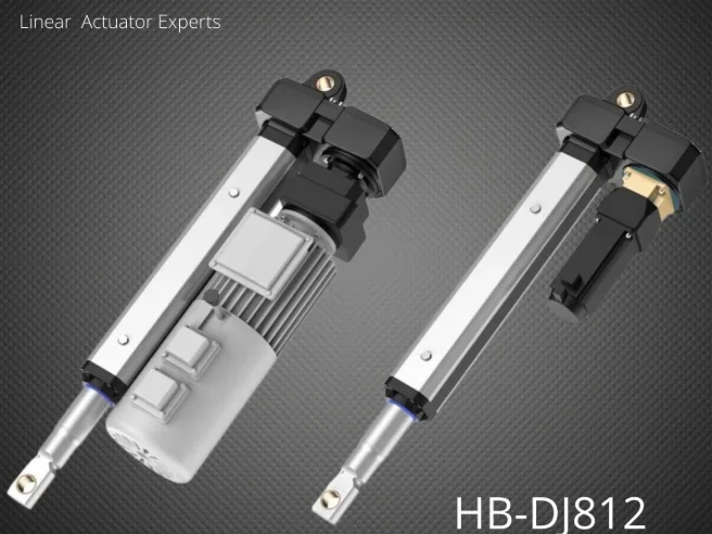 Best selling 20000N electric putter rod servo electric push rod large thrust electric cylinder high speed linear actuator