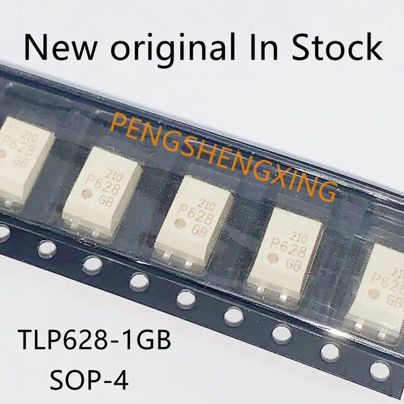 10PCS/LOT   TLP628 P628 TLP628-1GB   SOP4      Photoelectric coupling chip
