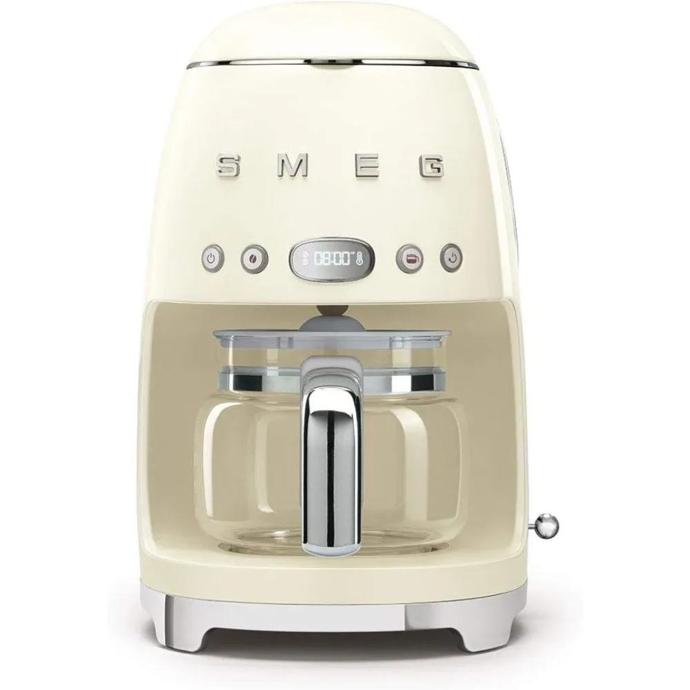 

Coffee Maker Machine, 17.3 x 12.8 x 11.3, Cream