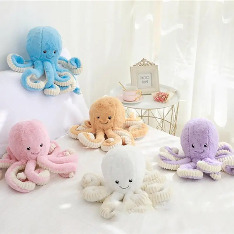 Octopus Stuffed Animal Octopus Stuffed Plush Cute Comfortable Octopus Design Animal Plushie For Kids Girl Boy